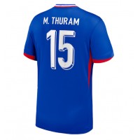 France Marcus Thuram #15 Replica Home Shirt Euro 2024 Short Sleeve